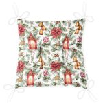 - Pofi-10133-Gorsel-2 - Realhomes  Şamdan Tasarımlı Yılbaşı Konseptli Dijital Baskılı Modern Pofuduk Sandalye Minderi Realhomes