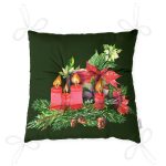 - Pofi-10144-Gorsel-2 - Realhomes Yeşil Zemin Çam Yapraklı Mum Tasarımlı Dijital Baskılı Modern Pofuduk Sandalye Minderi Realhomes