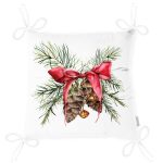 - Pofi-10184-Gorsel-2 - Realhomes Özel Tasarım Kurdeleli Kozalak Motifli Dijital Baskılı Modern Pofuduk Sandalye Minderi Realhomes