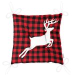 - Pofi-10196-Gorsel-2 - Realhomes Ekose Zemin Geyik Tasarımlı Dijital Baskılı Modern Pofuduk Sandalye Minderi Realhomes