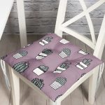 - Pofi-10217-Gorsel - Realhomes Açık Mor Zeminli Kaktüs Tasarımlı Dijital Baskılı Modern Pofuduk Sandalye Minderi Realhomes