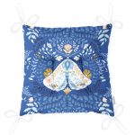 - Pofi-10411-Gorsel-2 - Realhomes  Mavi Zemin Kelebek & Çiçekli Özel Tasarım Dijital Baskılı Modern Pofuduk Sandalye Minderi Realhomes