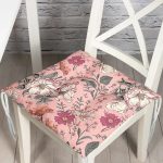 - Pofi-10414-Gorsel - Realhomes  Papatya & Gül Tasarımlı Dijital Baskılı Modern Pofuduk Sandalye Minderi Realhomes