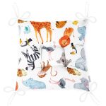 - Pofi-1045-Gorsel-2 - Realhomes  Realhomes Sevimli Hayvanlar Çizimli Özel Tasarım Dijital Baskılı Modern Pofuduk Sandalye Minderi Realhomes