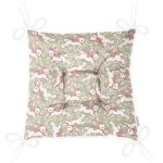 - Печать - Realhomes Realhomes Zıpzıp Tavşan Özel Tasarım Dijital Baskılı Modern Pofuduk Sandalye Minderi Realhomes