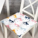 - Pofi-1101-Gorsel - Realhomes Realhomes Renkli Maymun Tasarımlı Dijital Baskılı Modern Pofuduk Sandalye Minderi Realhomes