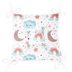 - Pofi-1233-Gorsel-2 - Realhomes  Uyku Odası Bulut Ve Ay Desenli Dijital Baskılı Özel Tasarım Modern Pofuduk Sandalye Minderi Realhomes