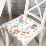 - Pofi-1268-Gorsel - Realhomes Orman Temalı Dijital Baskılı Özel Tasarım Modern Pofuduk Sandalye Minderi Realhomes