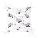 - Mobile - Realhomes Sevimli Koala Desenli Dijital Baskılı Özel Tasarım Modern Pofuduk Sandalye Minderi Realhomes