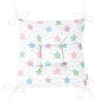 - Pofi-1354-Gorsel-2 - Realhomes Beyaz Zemin Rengarenk Yıldız Motifli Dijital Baskılı Özel Tasarım Modern Pofuduk Sandalye Minderi Realhomes