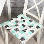 - Pofi-1362-Gorsel - Realhomes Kaktüs Motifli Dijital Baskılı Özel Tasarım Modern Pofuduk Sandalye Minderi Realhomes