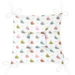 - Основные RGB - Realhomes Rengarenk Balina Desenli Dijital Baskılı Özel Tasarım Modern Pofuduk Sandalye Minderi Realhomes