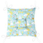 - Pofi-1399-Gorsel-2 - Realhomes  Tavşan Bulut Ve Güneş Desenli Dijital Baskılı Özel Tasarım Modern Pofuduk Sandalye Minderi Realhomes