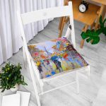 - Pofi-144-Gorsel-1 - Realhomes  Paris'te Yağmur Yağlı Boya Desenli Dijital Baskılı Modern Modern Pofuduk Sandalye Minderi Realhomes