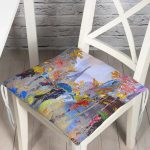 - Pofi-144-Gorsel - Realhomes  Paris'te Yağmur Yağlı Boya Desenli Dijital Baskılı Modern Modern Pofuduk Sandalye Minderi Realhomes