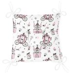 - seamless pattern - Realhomes  Şato Balkabağı Temalı Dijital Baskılı Özel Tasarım Modern Pofuduk Sandalye Minderi Realhomes