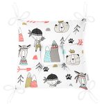 - My Working Document - Realhomes Vahşi Orman Temalı Dijital Baskılı Özel Tasarım Modern Pofuduk Sandalye Minderi Realhomes