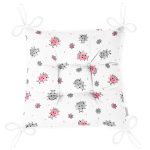 - Pofi-1468-Gorsel-2 - Realhomes Sevimli Uğurböceği Motifli Dijital Baskılı Özel Tasarım Modern Pofuduk Sandalye Minderi Realhomes