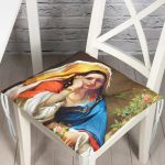 - Pofi-1555-Gorsel - Realhomes Osmanlı Desenli Kadın Dijital Baskılı Modern Modern Pofuduk Sandalye Minderi Realhomes