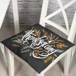 - Pofi-2081-Gorsel - Realhomes Renkli Sloganlı Dijital Baskılı Modern Pofuduk Sandalye Minderi Realhomes