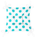 - Pofi-2154-Gorsel-2 - Realhomes  Turkuaz Puantiyeli Dijital Baskılı Modern Pofuduk Sandalye Minderi Realhomes