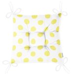- Pofi-2155-Gorsel-2 - Realhomes  Sarı Puantiyeli Dijital Baskılı Modern Pofuduk Sandalye Minderi Realhomes