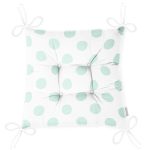 - Pofi-2162-Gorsel-2 - Realhomes Açık Mavi Puantiyeli Dijital Baskılı Modern Pofuduk Sandalye Minderi Realhomes