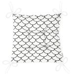 - Pofi-2164-Gorsel-2 - Realhomes  Siyah Geometrik Desenli Dijital Baskılı Modern Pofuduk Sandalye Minderi Realhomes