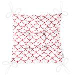 - Pofi-2167-Gorsel-2 - Realhomes Kırmızı Geometrik Desenli Dijital Baskılı Modern Pofuduk Sandalye Minderi Realhomes