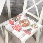 - Pofi-2183-Gorsel - Realhomes Best Friends Temalı Dijital Baskılı Modern Pofuduk Sandalye Minderi Realhomes