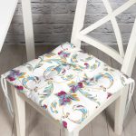 - Pofi-2211-Gorsel - Realhomes Çini Desenli Dijital Baskılı Modern Pofuduk Sandalye Minderi Realhomes