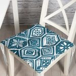 - Pofi-2255-Gorsel - Realhomes Özel Tasarım Geometrik Motifli Dijital Baskılı Pofuduk Sandalye Minderi Realhomes