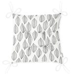 - Pofi-2263-Gorsel-2 - Realhomes Özel Tasarım Yaprak Desenli Dijital Baskılı Pofuduk Sandalye Minderi Realhomes