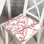 - Pofi-2306-Gorsel - Realhomes Yosun Desenli Dijital Baskılı Modern Pofuduk Sandalye Minderi Realhomes