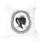 - Pofi-2334-Gorsel-2 - Realhomes  Siyah Beyaz Bayan Resimli Dijital Pofuduk Sandalye Minderi Realhomes