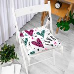 - Pofi-2355-Gorsel-1 - Realhomes  Realhomes Kalpli Love Desenli Modern Pofuduk Sandalye Minderi Realhomes