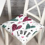 - Pofi-2355-Gorsel - Realhomes  Realhomes Kalpli Love Desenli Modern Pofuduk Sandalye Minderi Realhomes