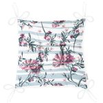 - Pofi-2359-Gorsel-2 - Realhomes Çizgili Çiçek Desenli Dijital Baskılı Modern Pofuduk Sandalye Minderi Realhomes