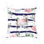 - Pofi-2377-Gorsel-2 - Realhomes  Gül Demeti Desenli Dijital Baskılı Pofuduk Sandalye Minderi Realhomes