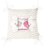 - Pofi-2390-Gorsel-2 - Realhomes  Gri Zikzak Temalı Kuş Motifli Modern Pofuduk Sandalye Minderi Realhomes