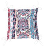 - Pofi-2433-Gorsel-2 - Realhomes Kırmızı Mavi Çini Desenli Modern Dijital Baskılı Pofuduk Sandalye Minderi Realhomes