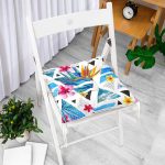 - Pofi-2436-Gorsel-1 - Realhomes  Siyah Puanlı Ogea Desenli Modern Pofuduk Sandalye Minderi Realhomes