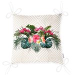 - Pofi-2453-Gorsel-2 - Realhomes Simetrik Kareler Temalı Ogea Desenli Dijital Baskılı Pofuduk Sandalye Minderi Realhomes