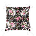 - Pofi-2454-Gorsel-2 - Realhomes Kanaviçe Kare Desenli Modern Pofuduk Sandalye Minderi Realhomes