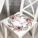 - Pofi-2460-Gorsel - Realhomes Thank You Dijital Baskılı Pofuduk Sandalye Minderi Realhomes