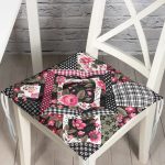 - Pofi-2461-Gorsel - Realhomes  Ekosa Desenli Geometrik Şekiller Dijital Baskılı Pofuduk Sandalye Minderi Realhomes