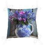 - Pofi-2470-Gorsel-2 - Realhomes  Çift Renkli Vazo Çiçeği Desenli Modern Pofuduk Sandalye Minderi Realhomes