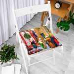 - Pofi-25-Gorsel-1 - Realhomes  Osmanlı Desenli Dijital Baskılı Modern Pofuduk Sandalye Minderi Realhomes