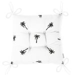 - Pofi-2573-Gorsel-2 - Realhomes Palmiye Dijital Baskılı Siyah Beyaz Modern Pofuduk Sandalye Minderi Realhomes