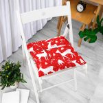 - Pofi-3062-Gorsel-1 - Realhomes Geyik Desenli Özel Tasarımlı Dijital Baskılı Modern Pofuduk Sandalye Minderi Realhomes